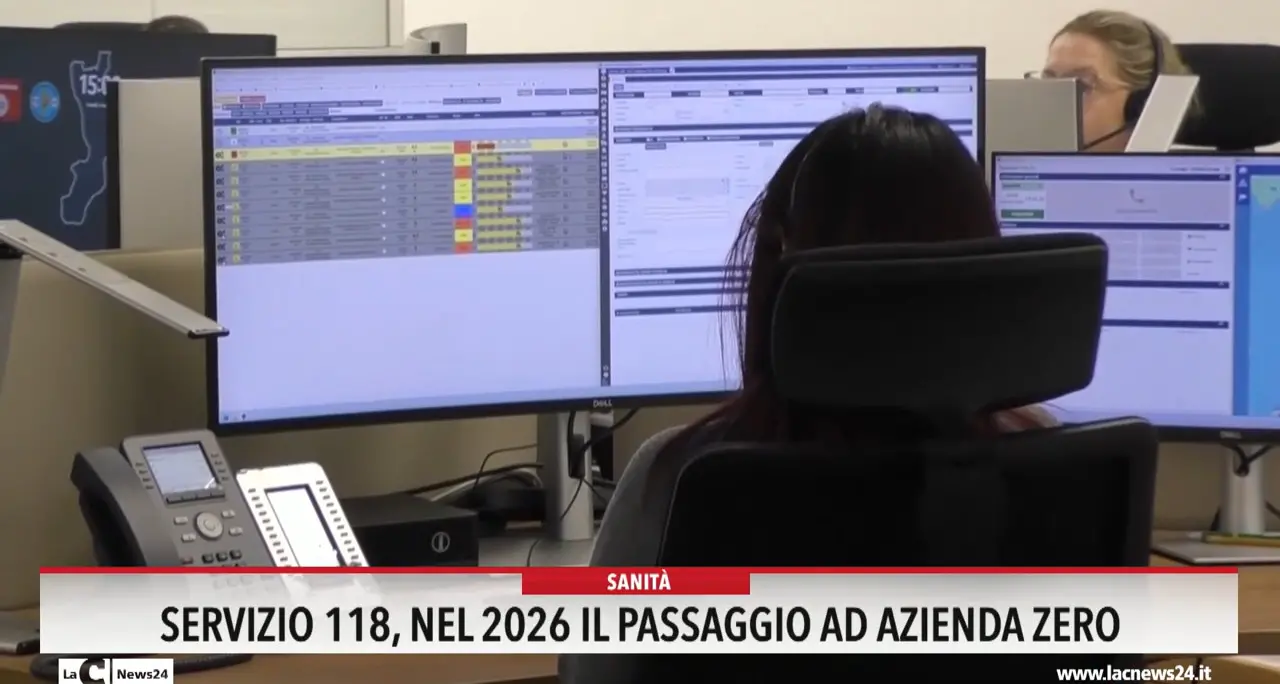 Servizio 118, nel 2026 il passaggio ad Azienda Zero