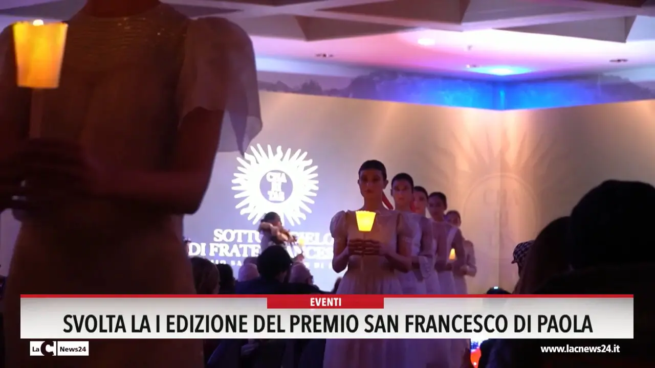 Svolta la I edizione del premio San Francesco di Paola