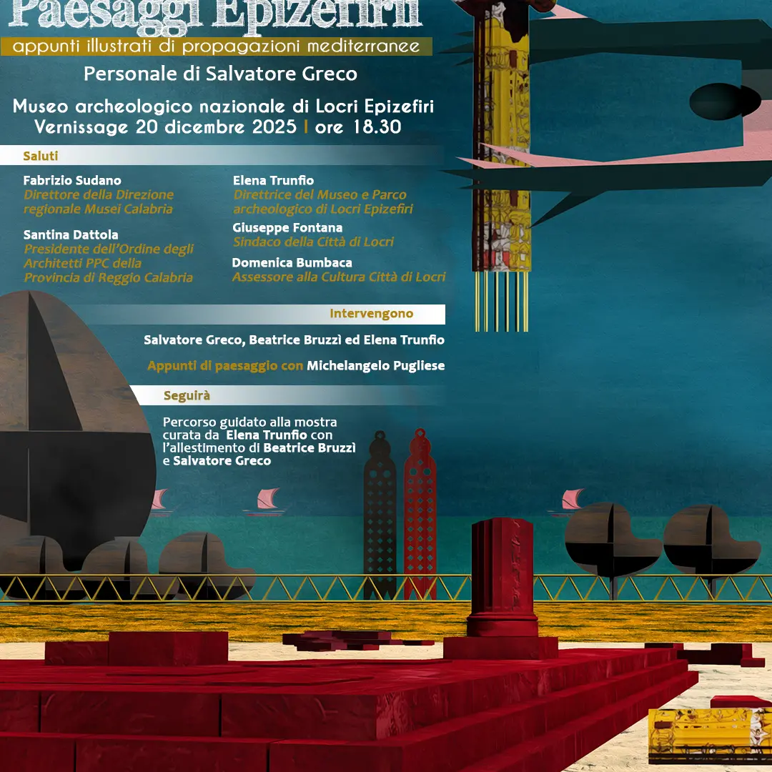 “Paesaggi Epizefirii”, al Museo archeologico la mostra di Salvatore Greco\n