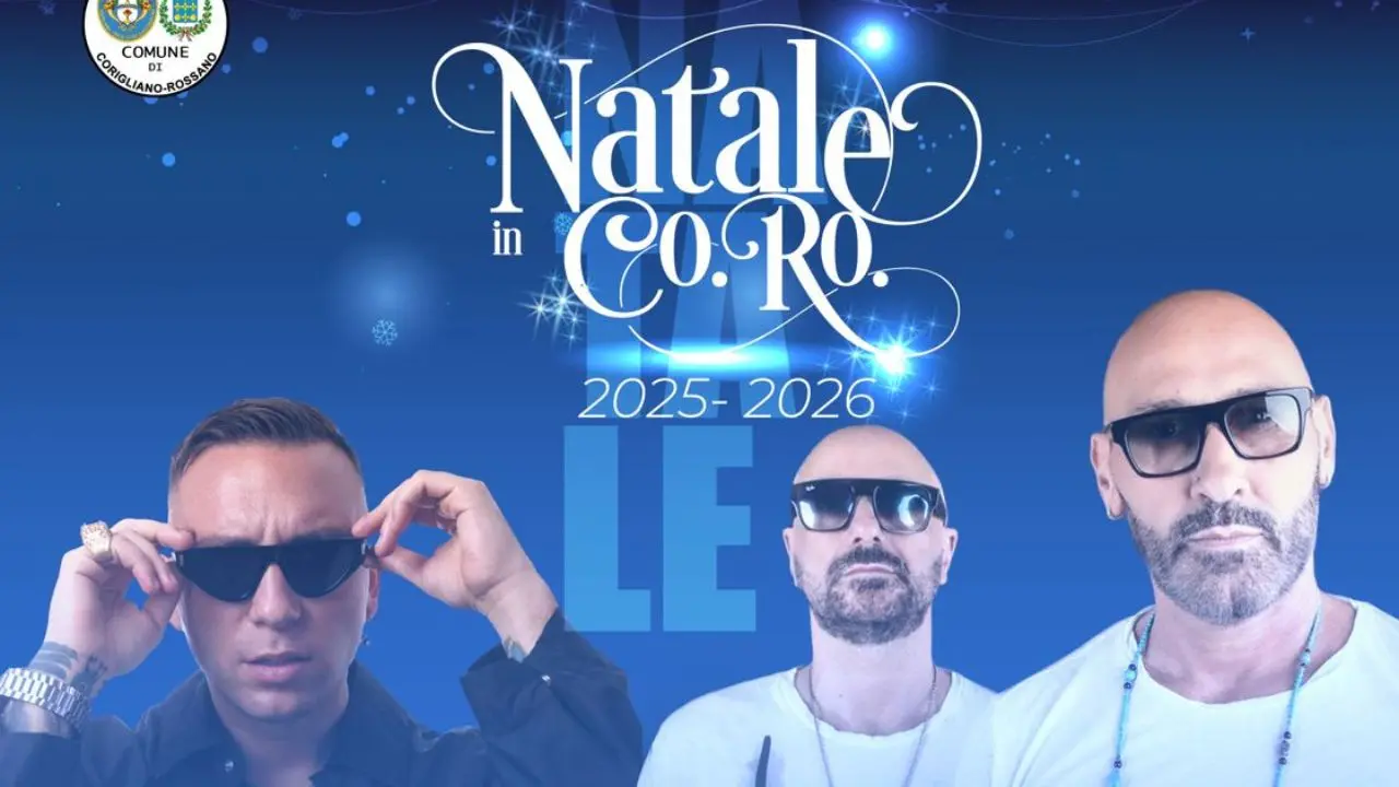 Corigliano-Rossano, a Natale Briga, Marvin e Andrea Prezioso in concerto a Piazza Le Fosse\n