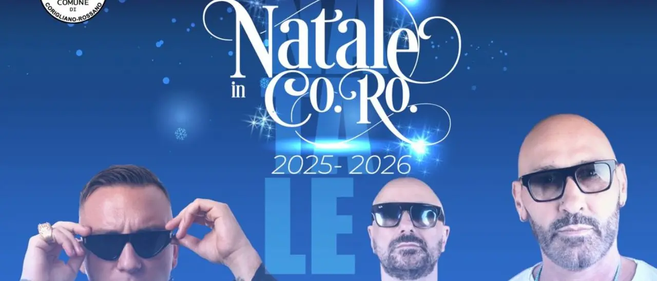 Corigliano-Rossano, a Natale Briga, Marvin e Andrea Prezioso in concerto a Piazza Le Fosse\n