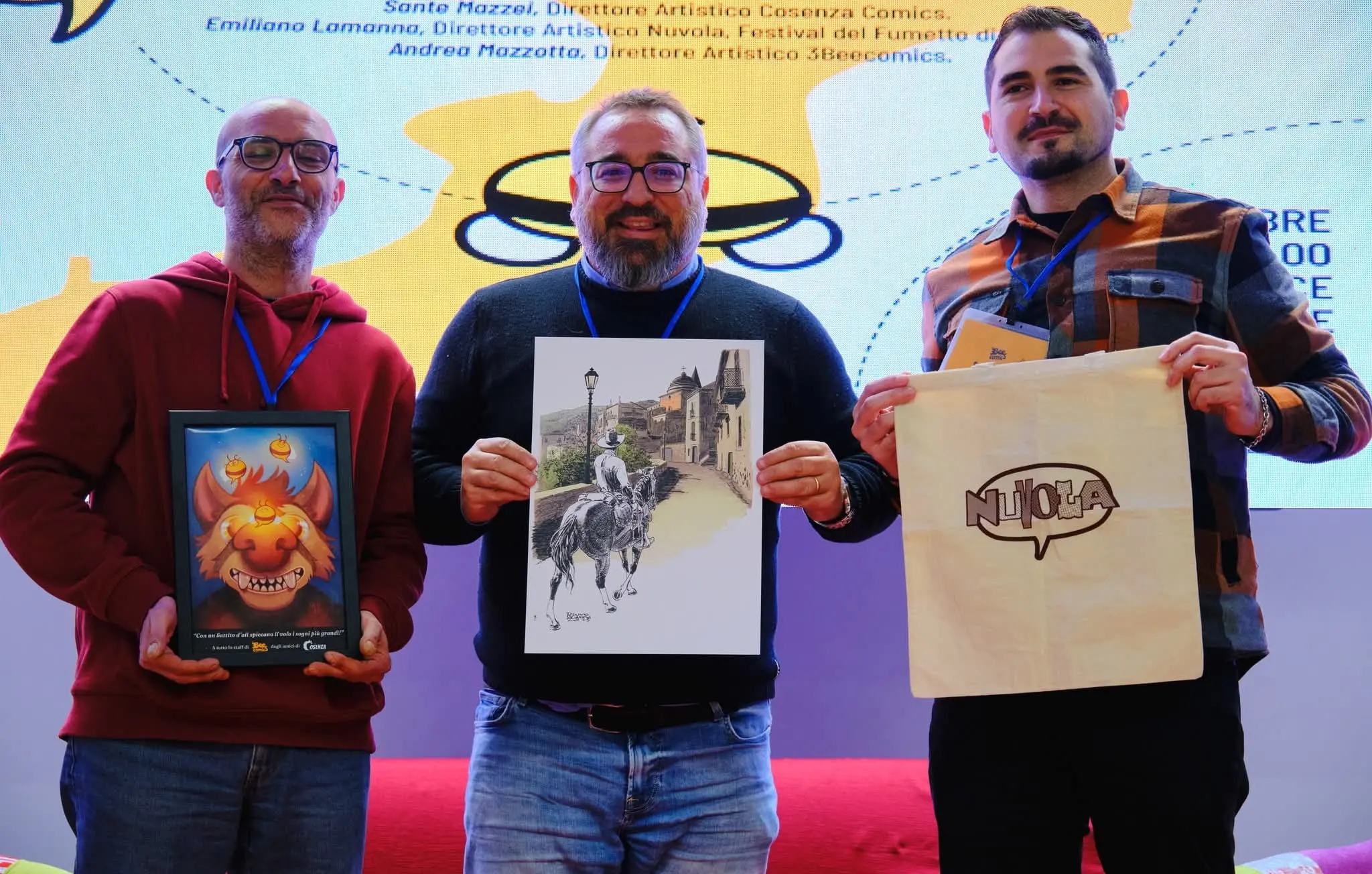 Trebisacce, il 3BeeComics chiude nel segno della collaborazione:\u00A0«Costruire la rete calabrese del fumetto»\u00A0\n