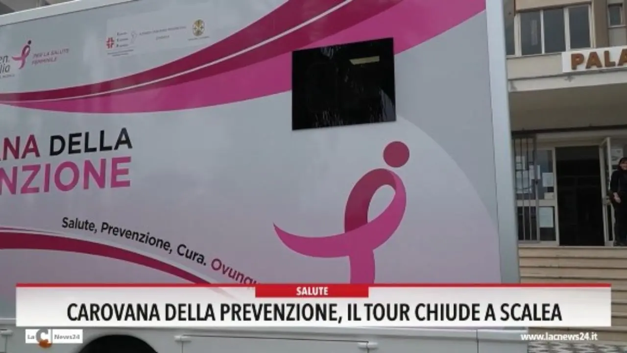Carovana della prevenzione, il tour chiude a Scalea