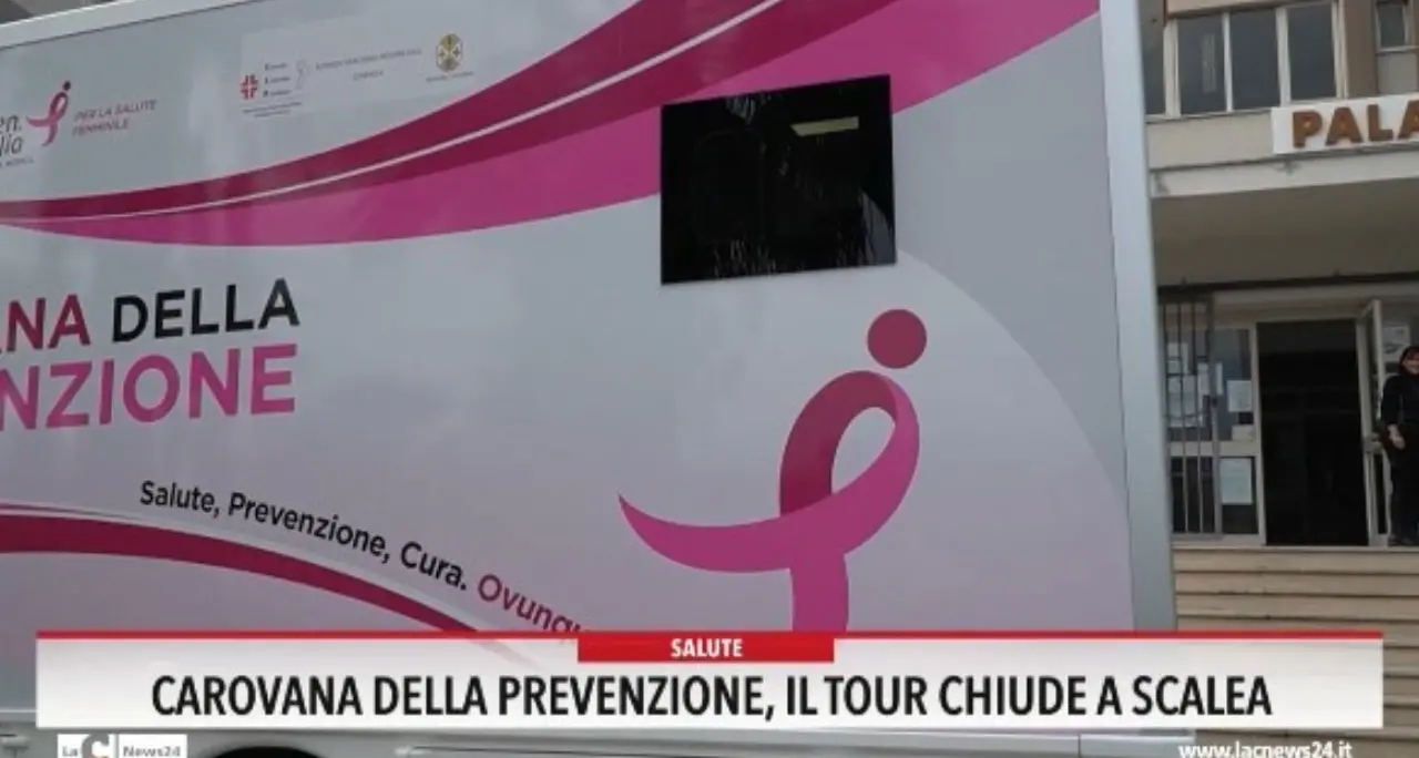 Carovana della prevenzione, il tour chiude a Scalea
