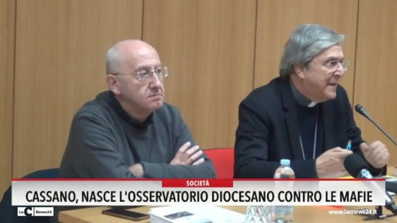 Cassano, nasce l'osservatorio diocesano contro le mafie