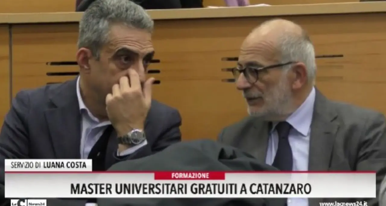 Master universitari gratuiti a Catanzaro