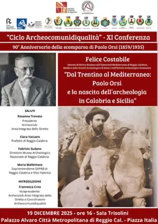 Paolo Orsi e i “70 km d’oro”: la Locride celebra il padre dell’archeologia calabrese\n