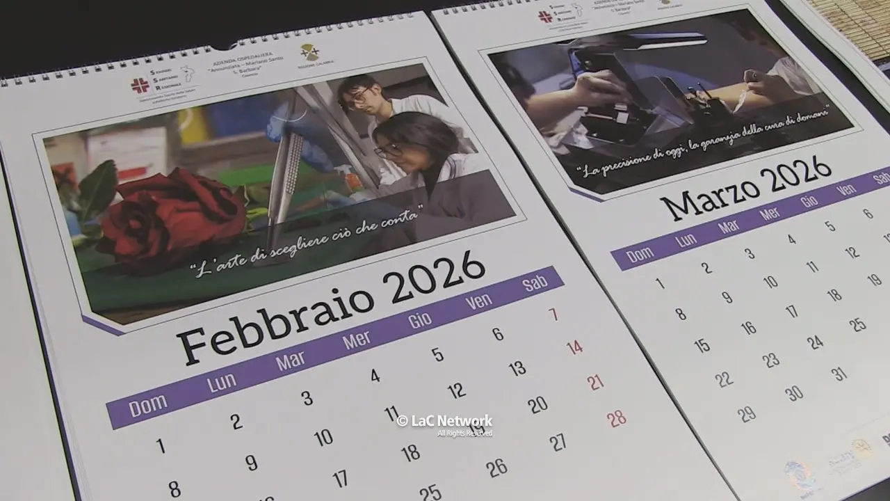 Cosenza, il reparto di anatomia patologica dell’Annunziata raccontato in un calendario solidale\n