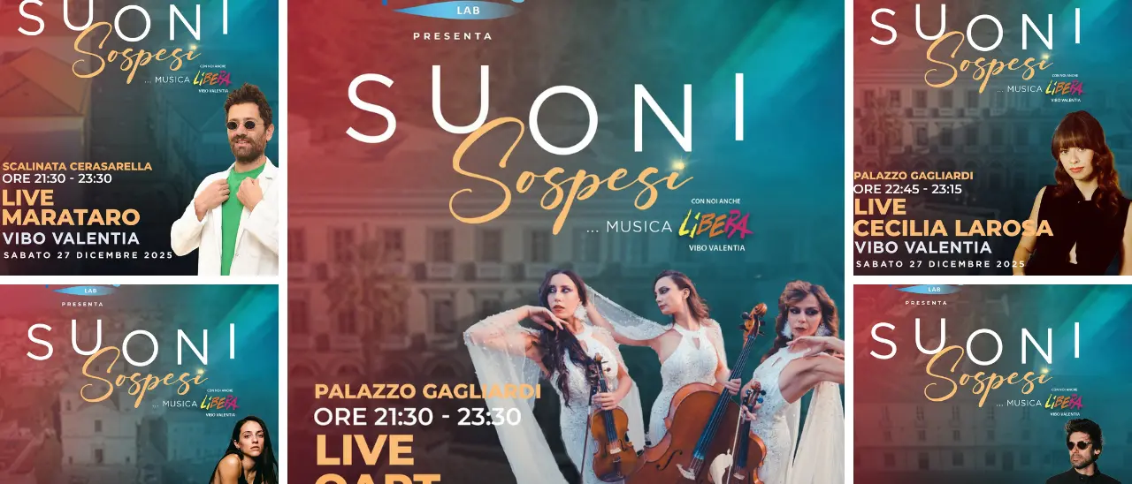 Vibo diventa un teatro verticale: il 27 dicembre la prima edizione di “Suoni Sospesi… Musica Libera”\n