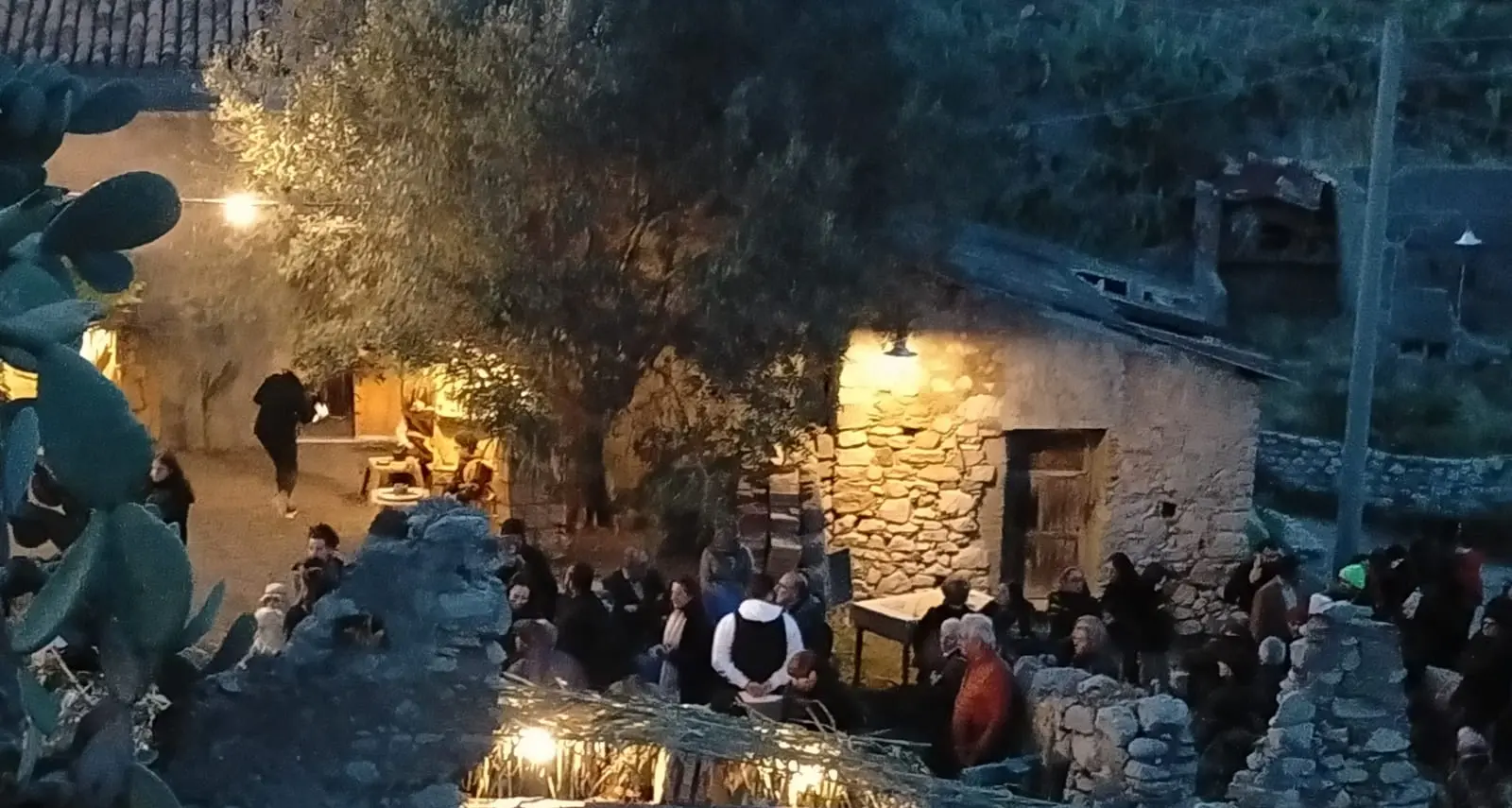 Natale a Borgo Nocille, il presepe prende vita\n