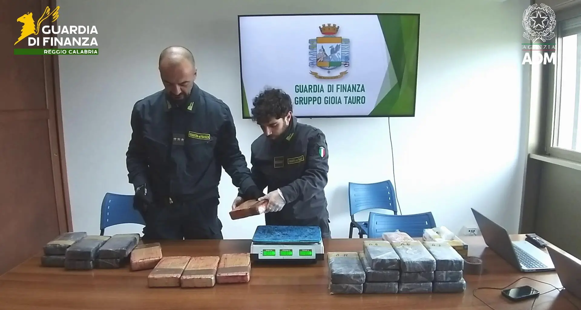 Droga tra auto usate e sacchi di sesamo, sequestrati 248 di cocaina al porto di Gioia Tauro dal valore di 40 milioni