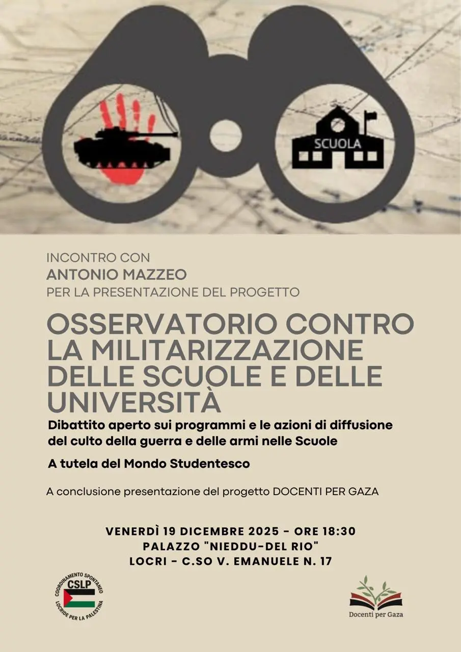 Locride in piazza per Gaza: manifestazione contro il silenzio e la violenza\n