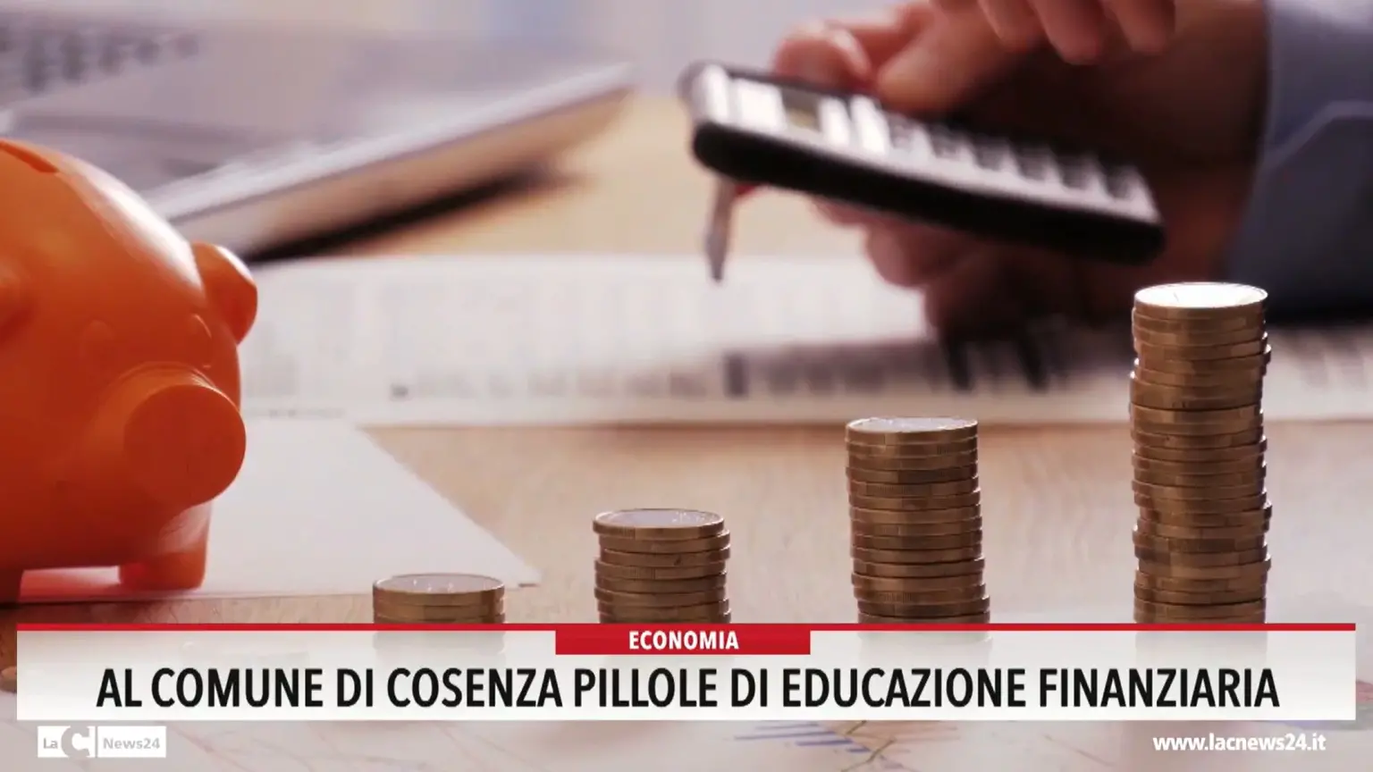 Al comune di Cosenza pillole di educazione finanziaria