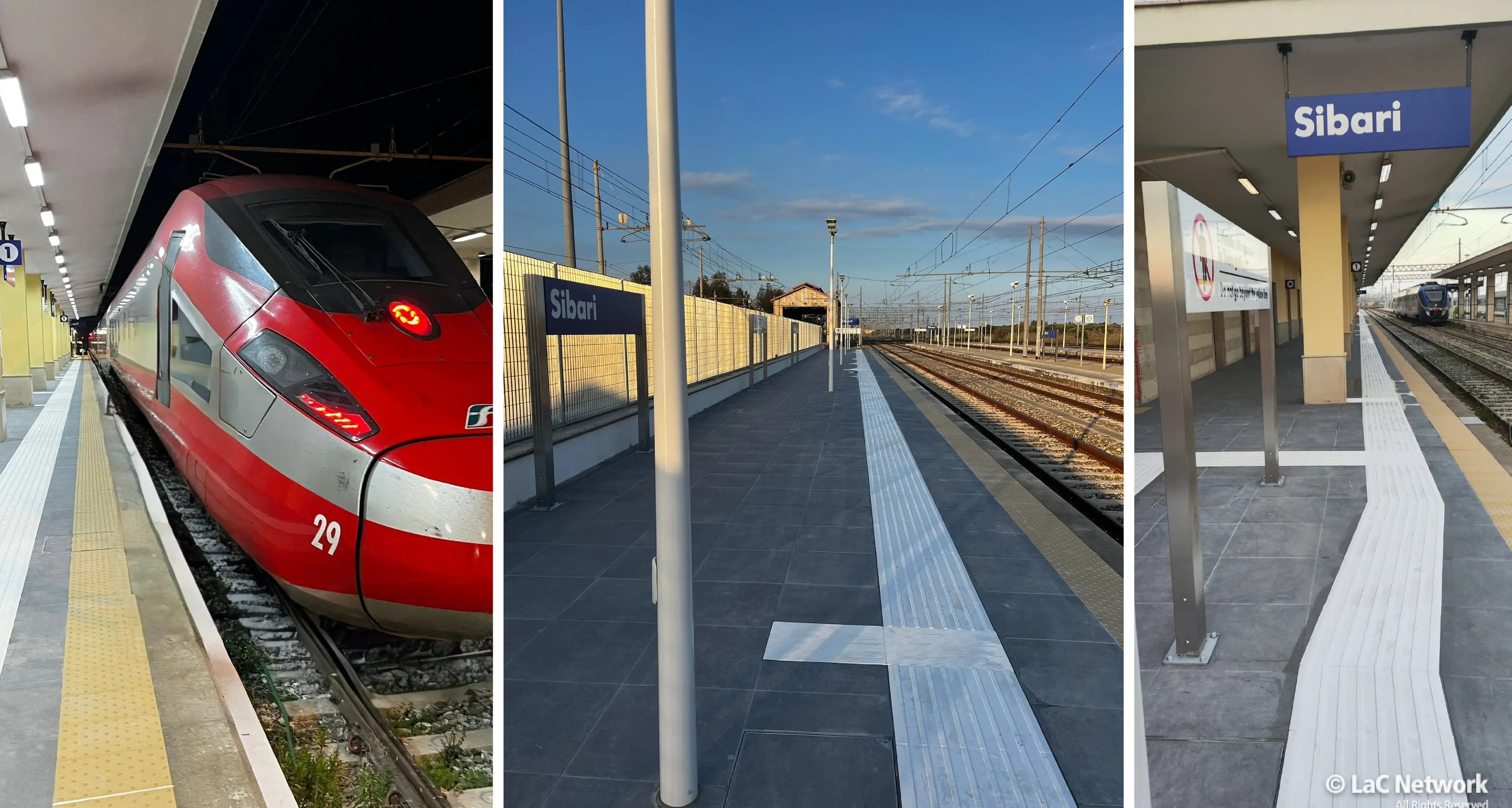 Stazione di Sibari, accesso più sicuro e agevole alle banchine. Risolto il problema del dislivello