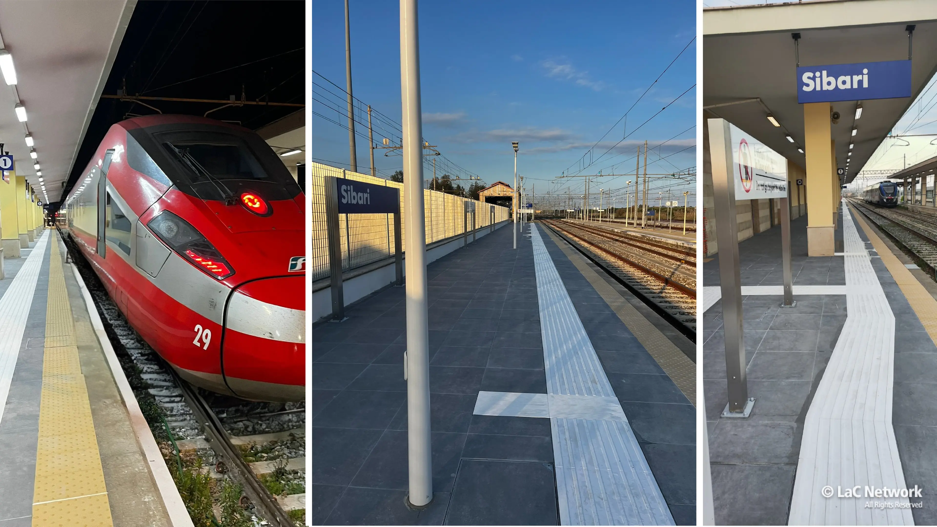 Banchine della Stazione di Sibari, notizia positiva: accesso più sicuro e agevole, risolto il problema del dislivello