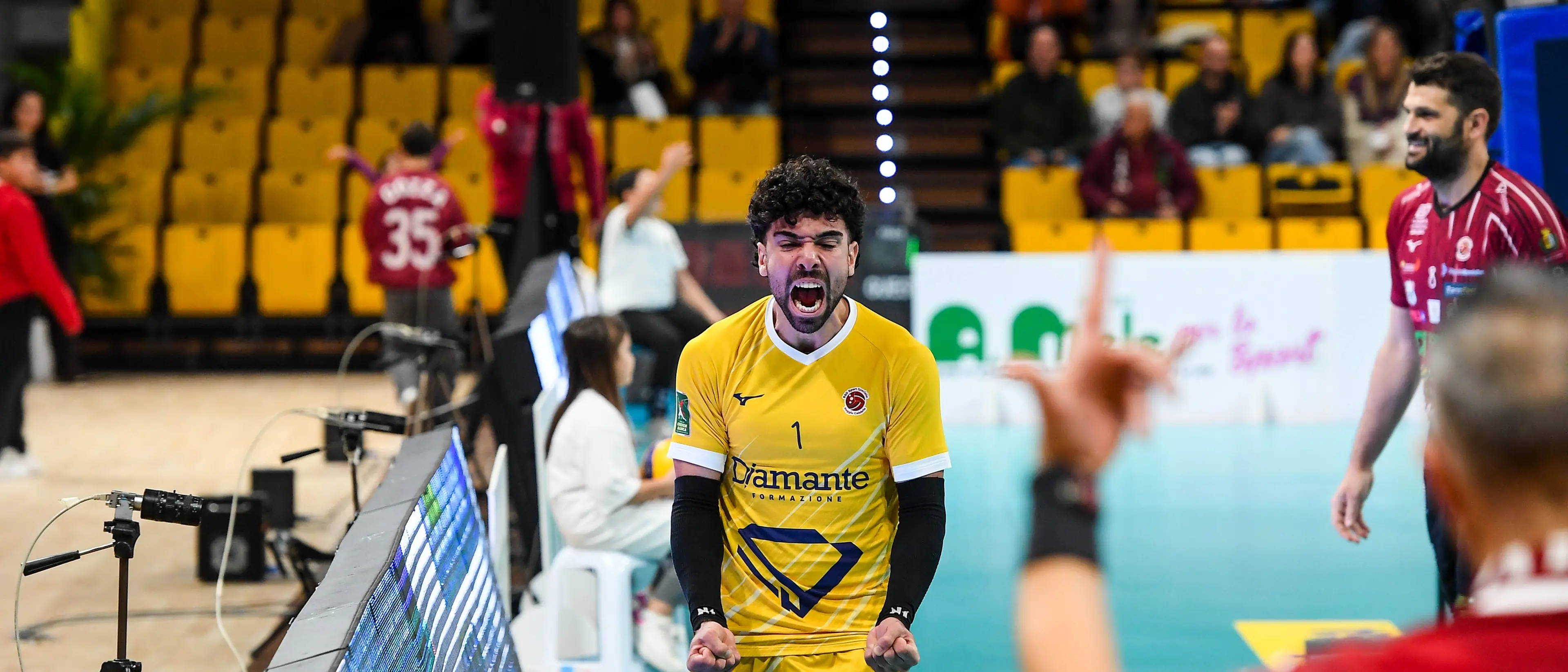 La Domotek Volley\u00A0trionfa contro Gioia del Colle, il libero Saverio De Santis racconta il\u00A0match\n