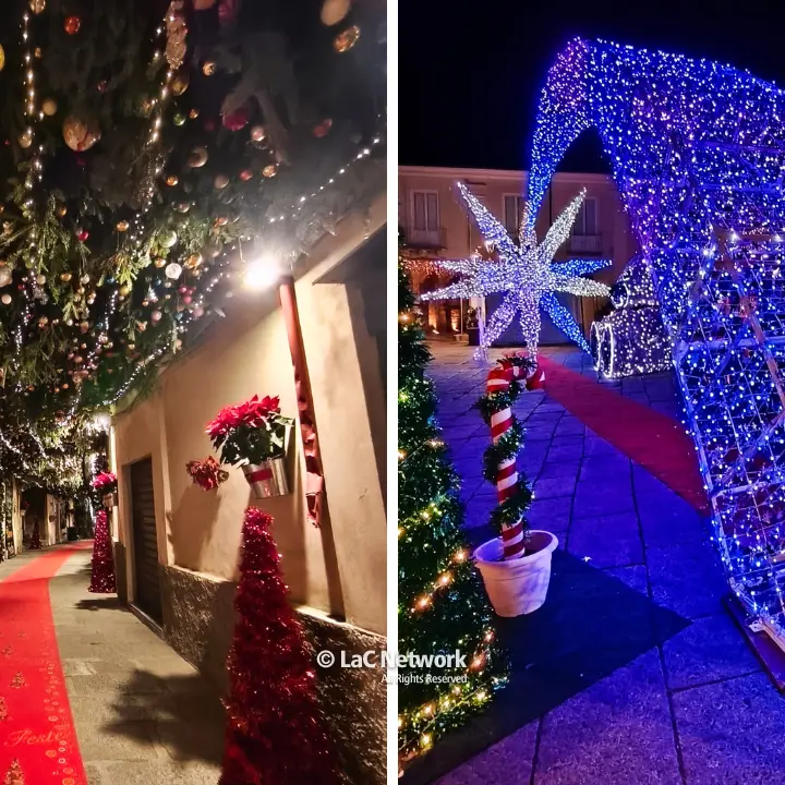 Via del Vischio, luminarie e casetta di pan di zenzero: a Nicotera si accende la magia del Natale