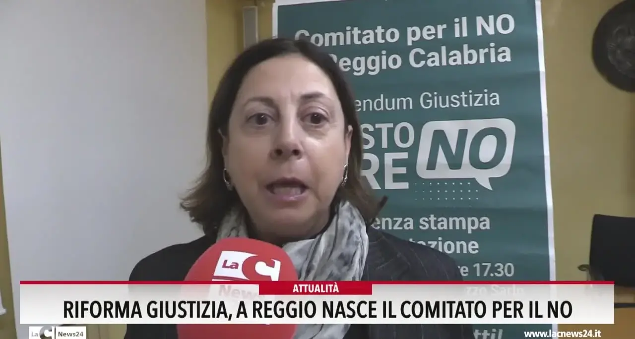 Riforma giustizia, a Reggio nasce il comitato per il no
