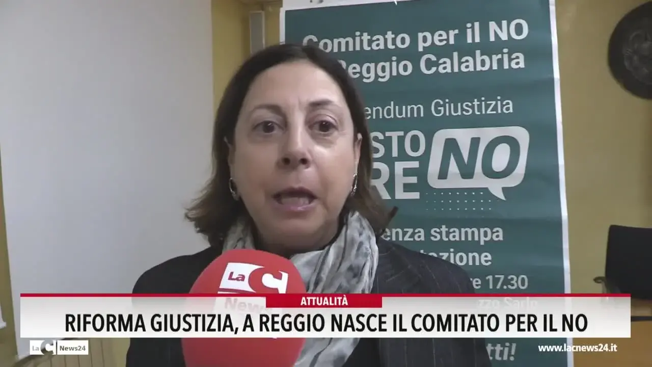 Riforma giustizia, a Reggio nasce il comitato per il no