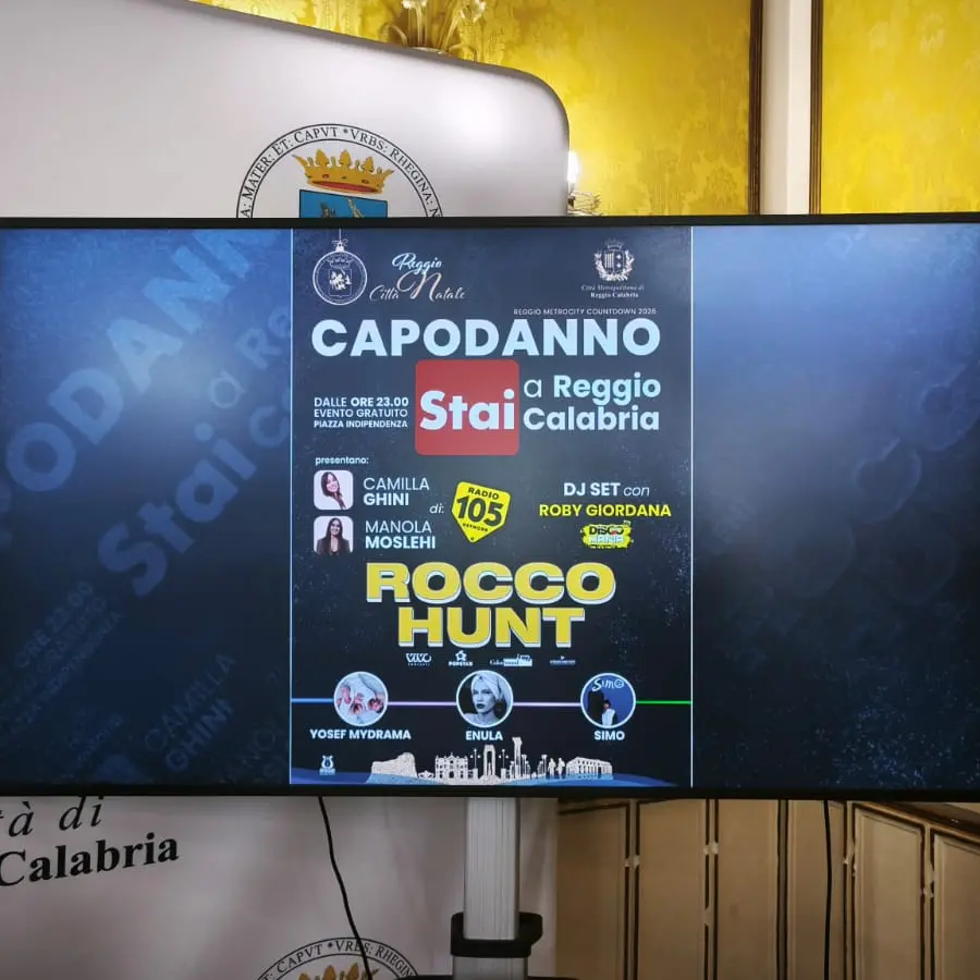 Svelato il programma di San Silvestro, Rocco Hunt protagonista del concertone in piazza Indipendenza\n