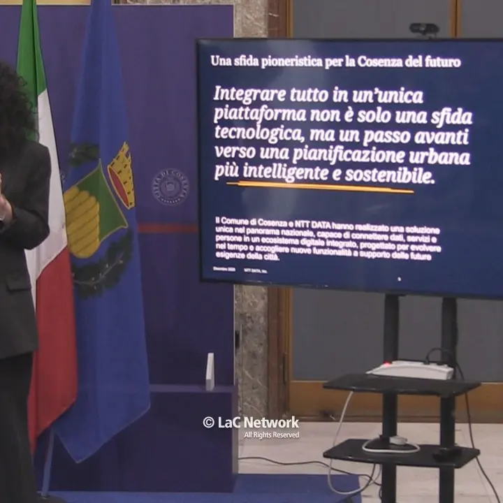 NTT Data e Comune di Cosenza insieme per un progetto digitale di pianificazione urbana | VIDEO