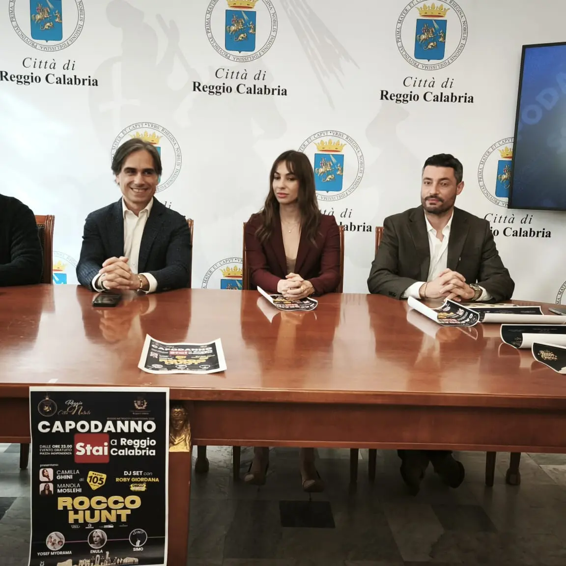 “Capodanno Stai a Reggio Calabria”, Falcomatà: «Rocco Hunt è un ragazzo del Sud che canta il Sud». Arriva in città anche Reggio Onirica\n