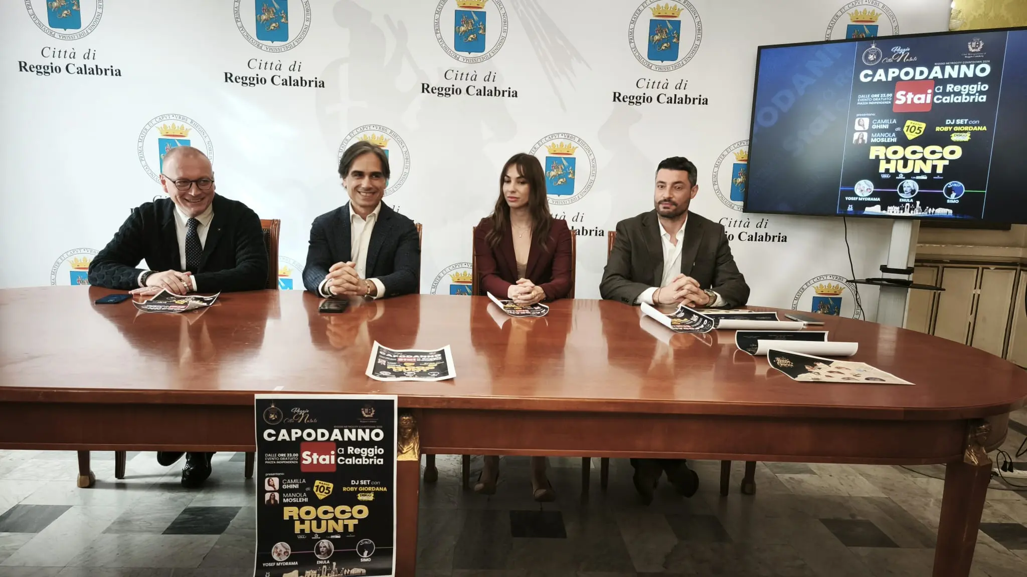 “Capodanno Stai a Reggio Calabria”, Falcomatà: «Rocco Hunt è un ragazzo del Sud che canta il Sud». Arriva in città anche Reggio Onirica\n