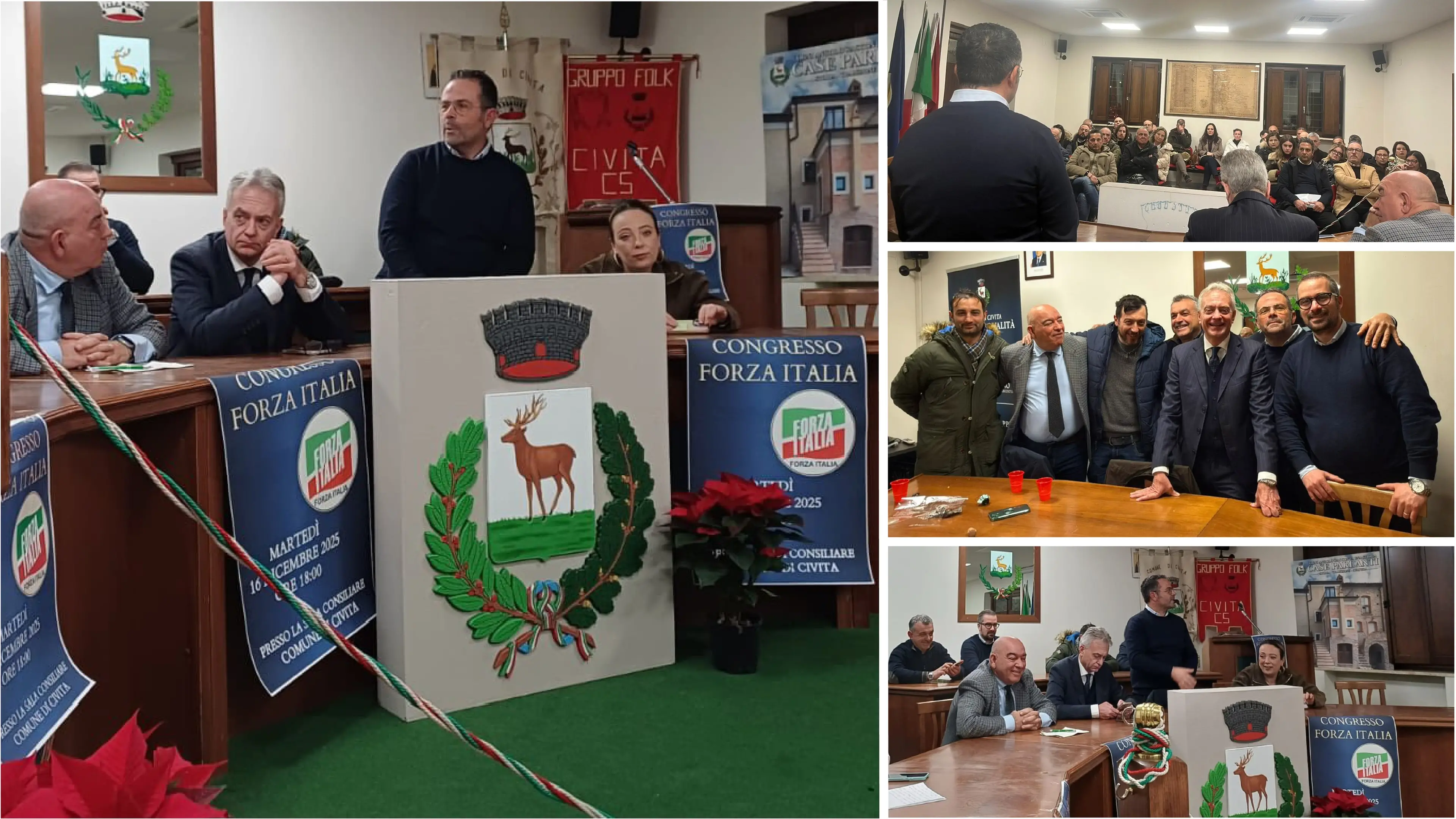 Forza Italia si rafforza a Civita con l’ingresso del Sindaco Tocci. Antonio Vavolizza eletto segretario cittadino\n