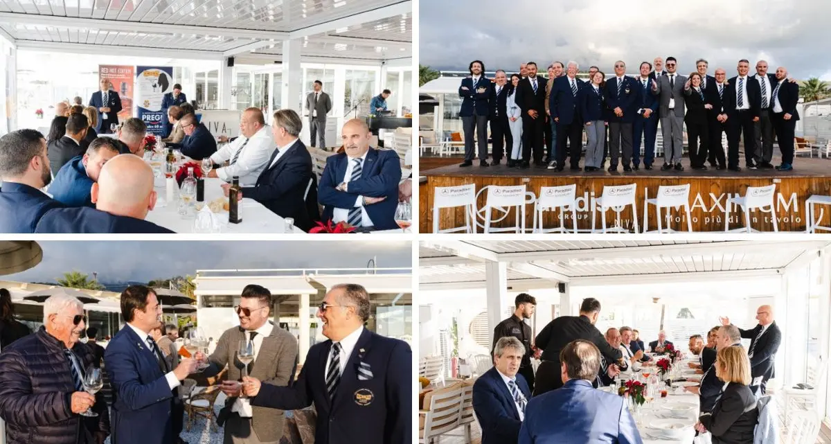 A.M.I.R.A. Calabria Sud celebra il Natale tra convivialità e cultura del servizio nella splendida location del Riva di Falerna\n