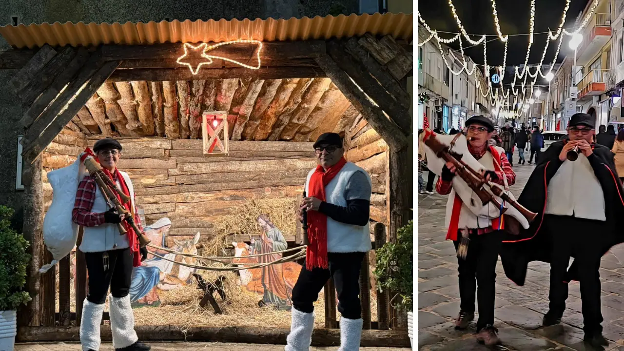 I tre zampognari che tra Vibo e la Marina riaccendono i ricordi di un Natale sempre più raro\n