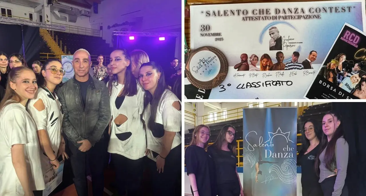 “Salento che danza contest”, la scuola calabrese Alors on Danse conquista il terzo posto\n