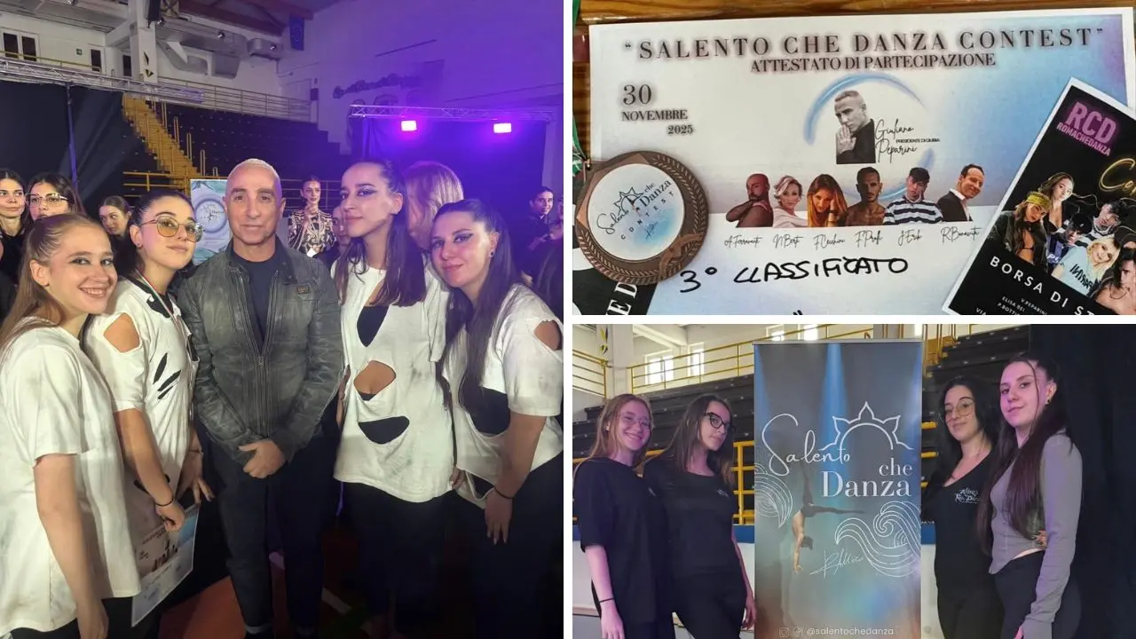 “Salento che danza contest”, la scuola calabrese Alors on Danse conquista il terzo posto\n