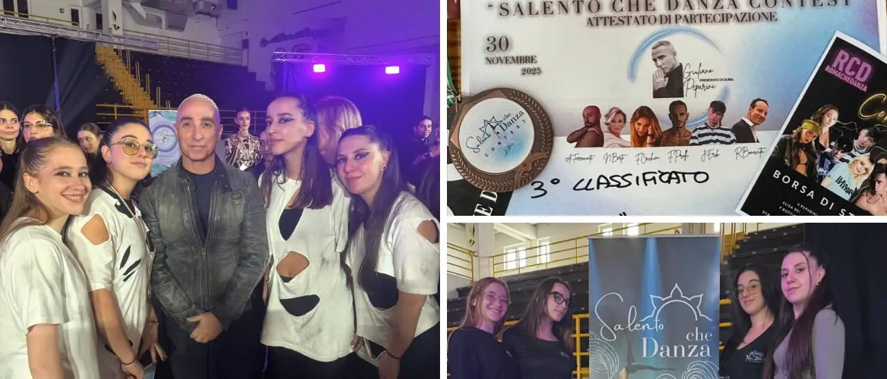 “Salento che danza contest”, la scuola calabrese Alors on Danse conquista il terzo posto\n