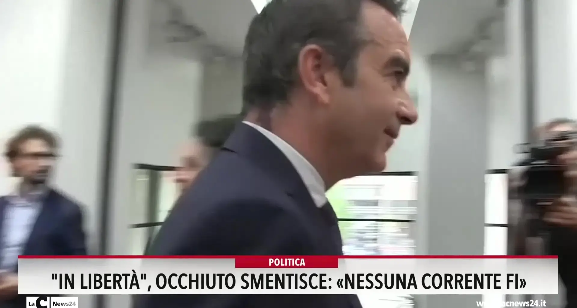 In libertà, Occhiuto smentisce: Nessuna corrente Fi