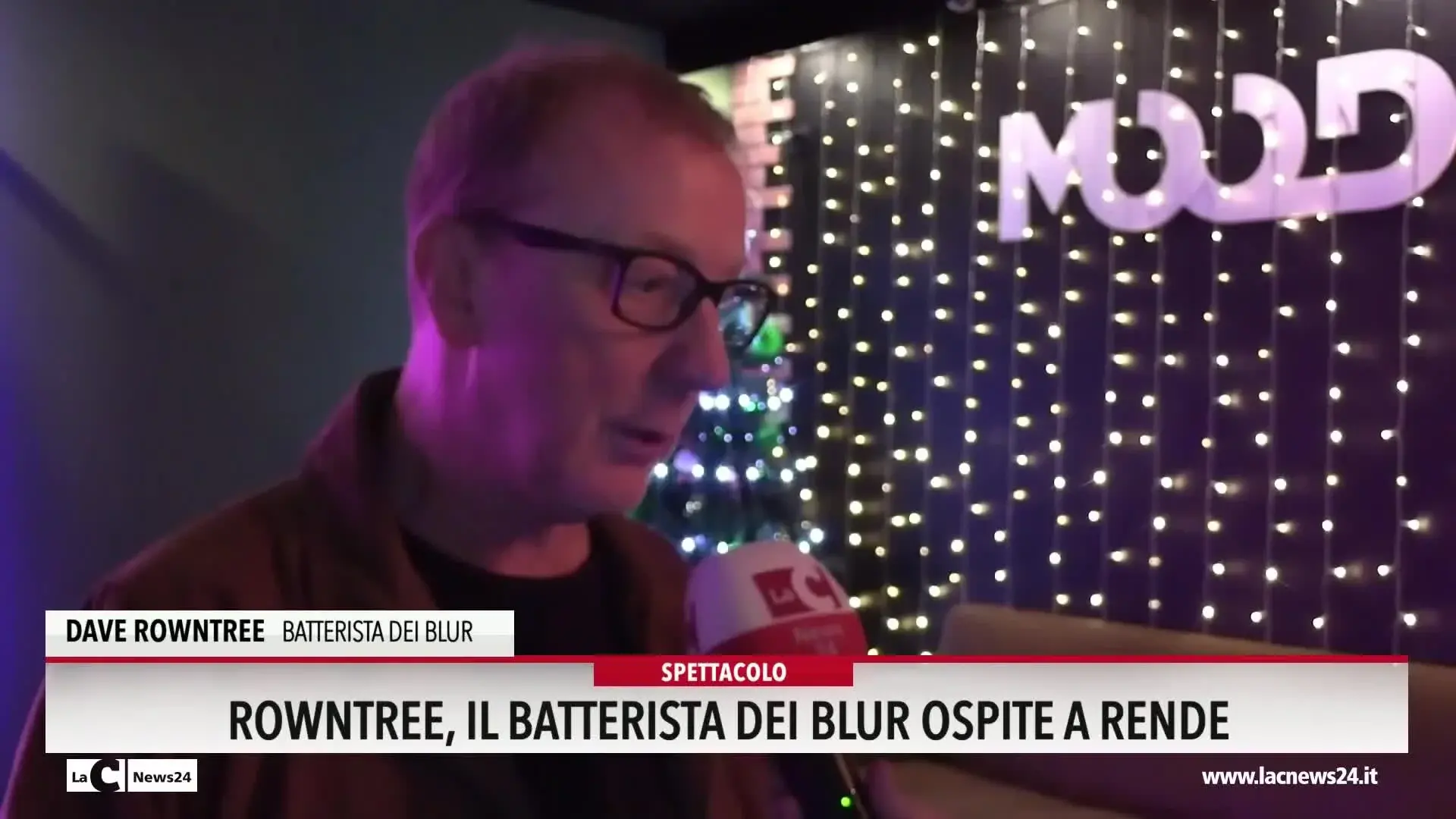 Rowntree, il batterista dei Blur ospite a Rende