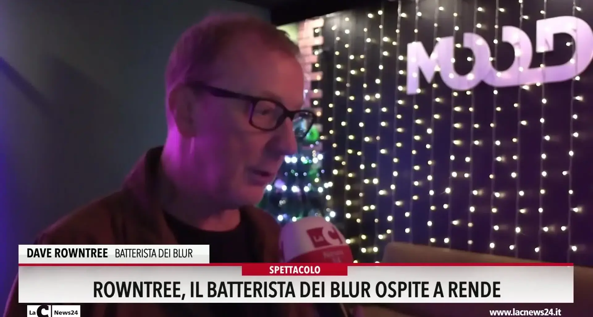 Rowntree, il batterista dei Blur ospite a Rende