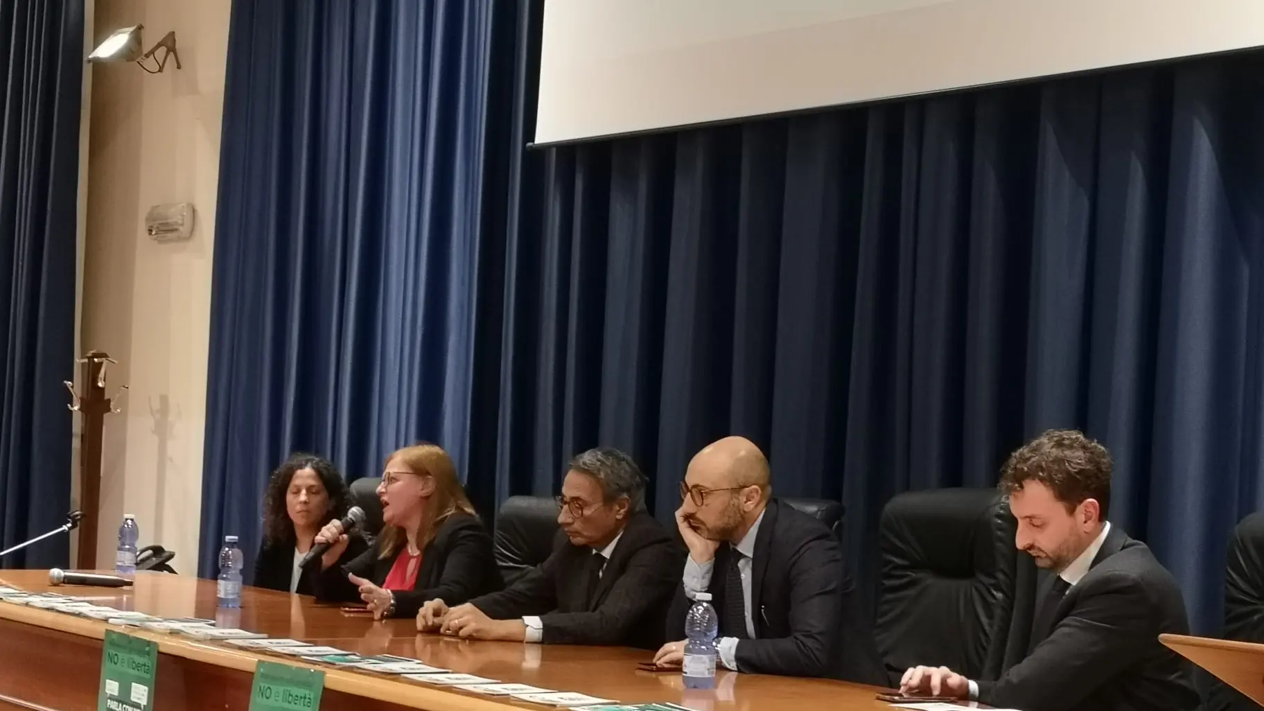 <p>Da sinistra: Crea, Savaglio, Santese, Lollo, Strangis</p>\\n