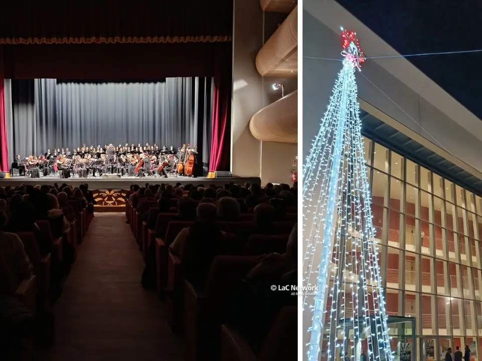 Teatro di Vibo, buona la prima: emozione, abiti eleganti e volti sorridenti al debutto con l’orchestra del Conservatorio