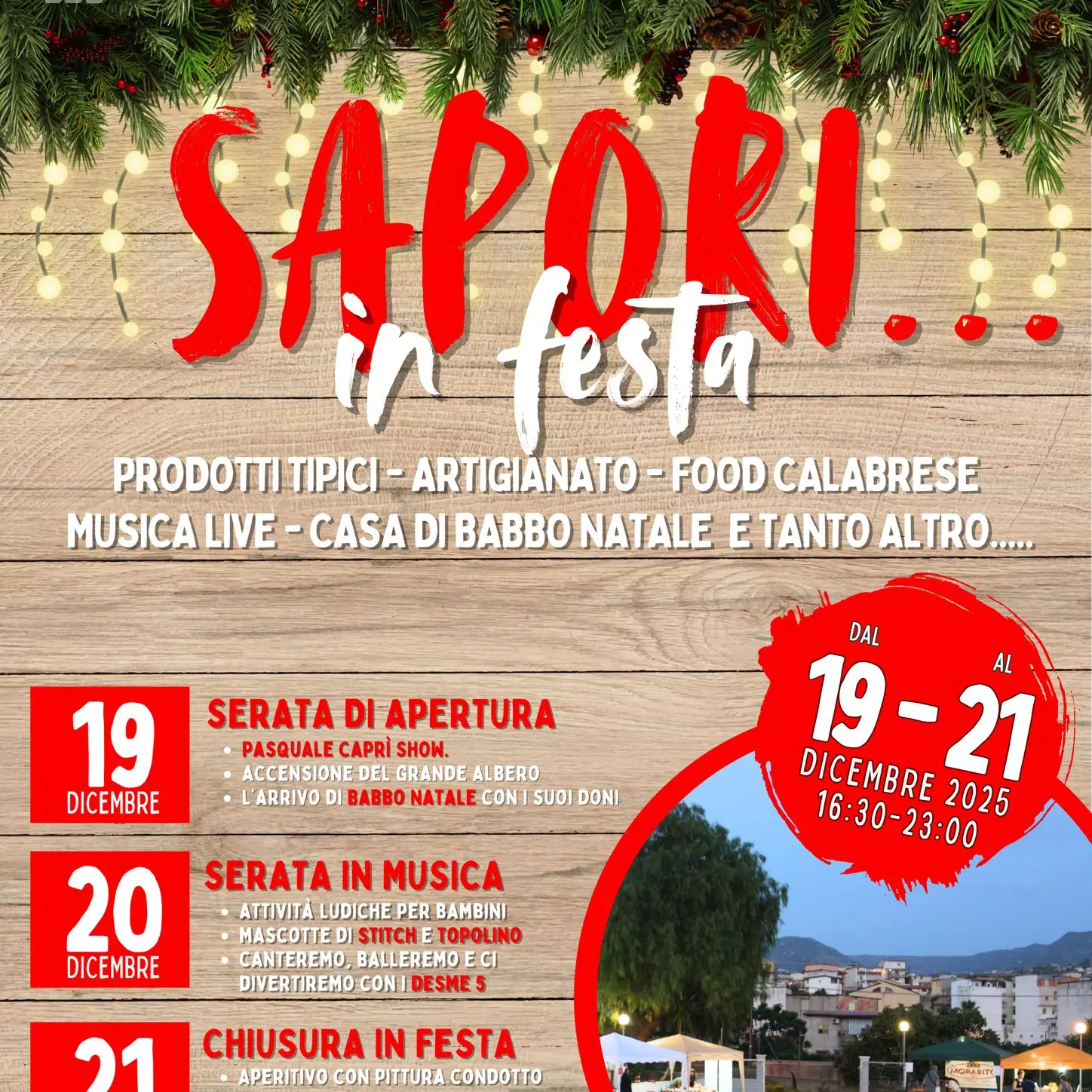 “Sapori in festa”, Reggio accende il Natale nel segno dell’inclusione\n