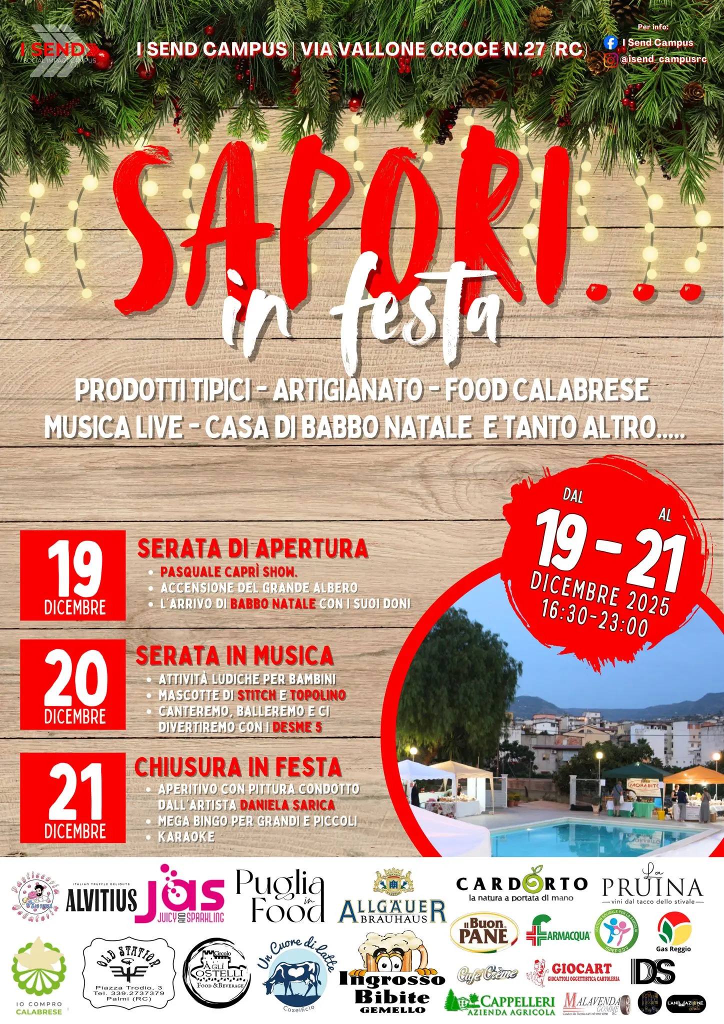 “Sapori in festa”, Reggio accende il Natale nel segno dell’inclusione\n