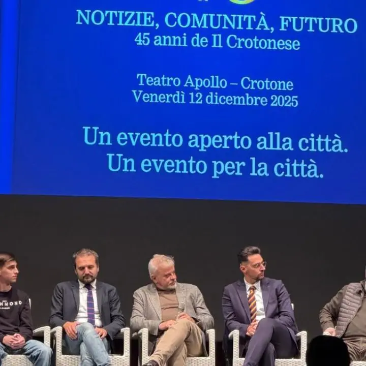 «Il giornalismo di prossimità è la nostra vera ricchezza»: Il Crotonese celebra 45 anni di informazione e identità\n