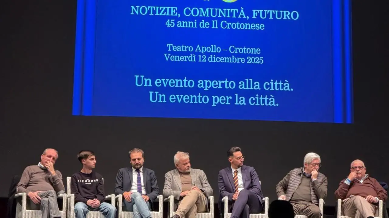«Il giornalismo di prossimità è la nostra vera ricchezza»: Il Crotonese celebra 45 anni di informazione e identità\n