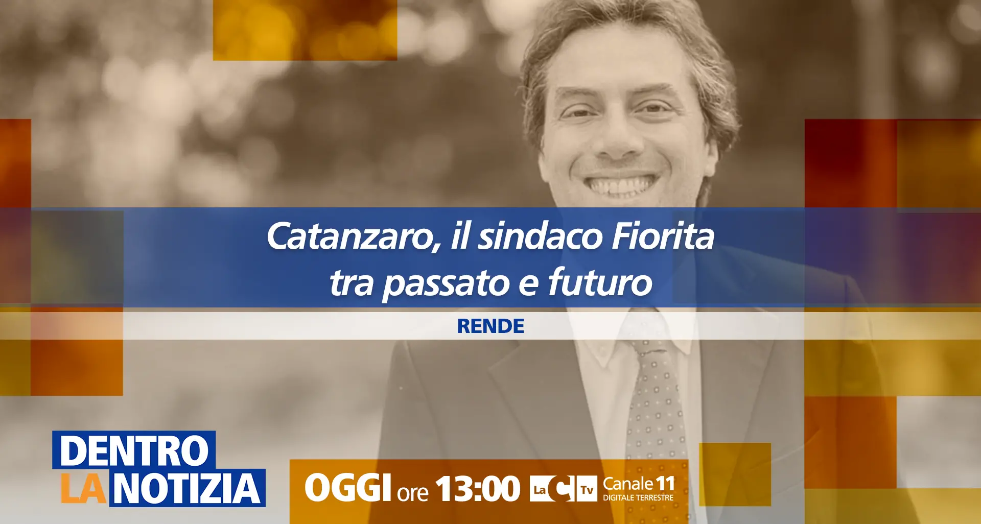 Catanzaro al bivio: a Dentro la Notizia Nicola Fiorita racconta passato, presente e futuro del\u00A0capoluogo\n