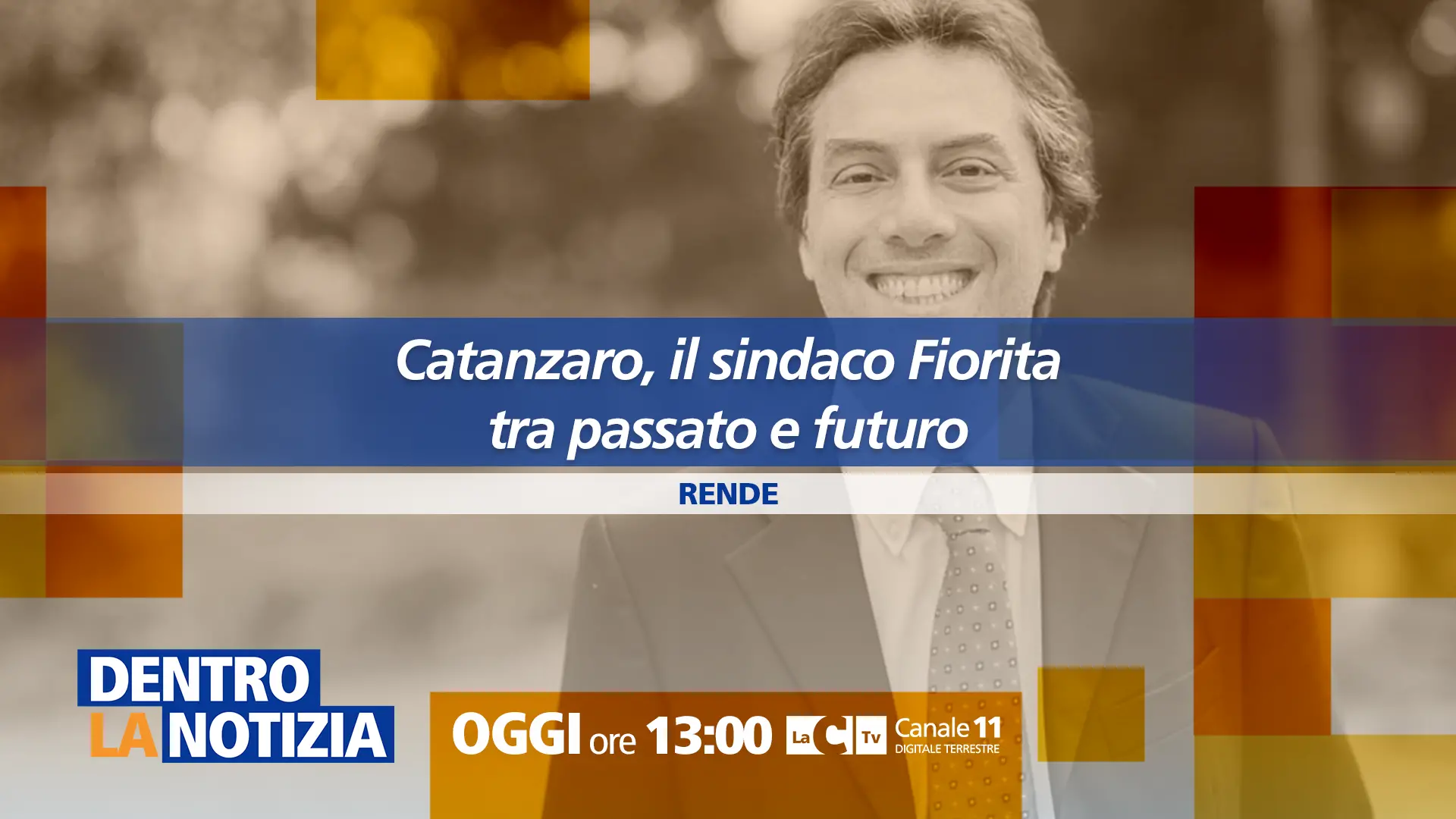 Catanzaro al bivio: a Dentro la Notizia Nicola Fiorita racconta passato, presente e futuro del\u00A0capoluogo\n