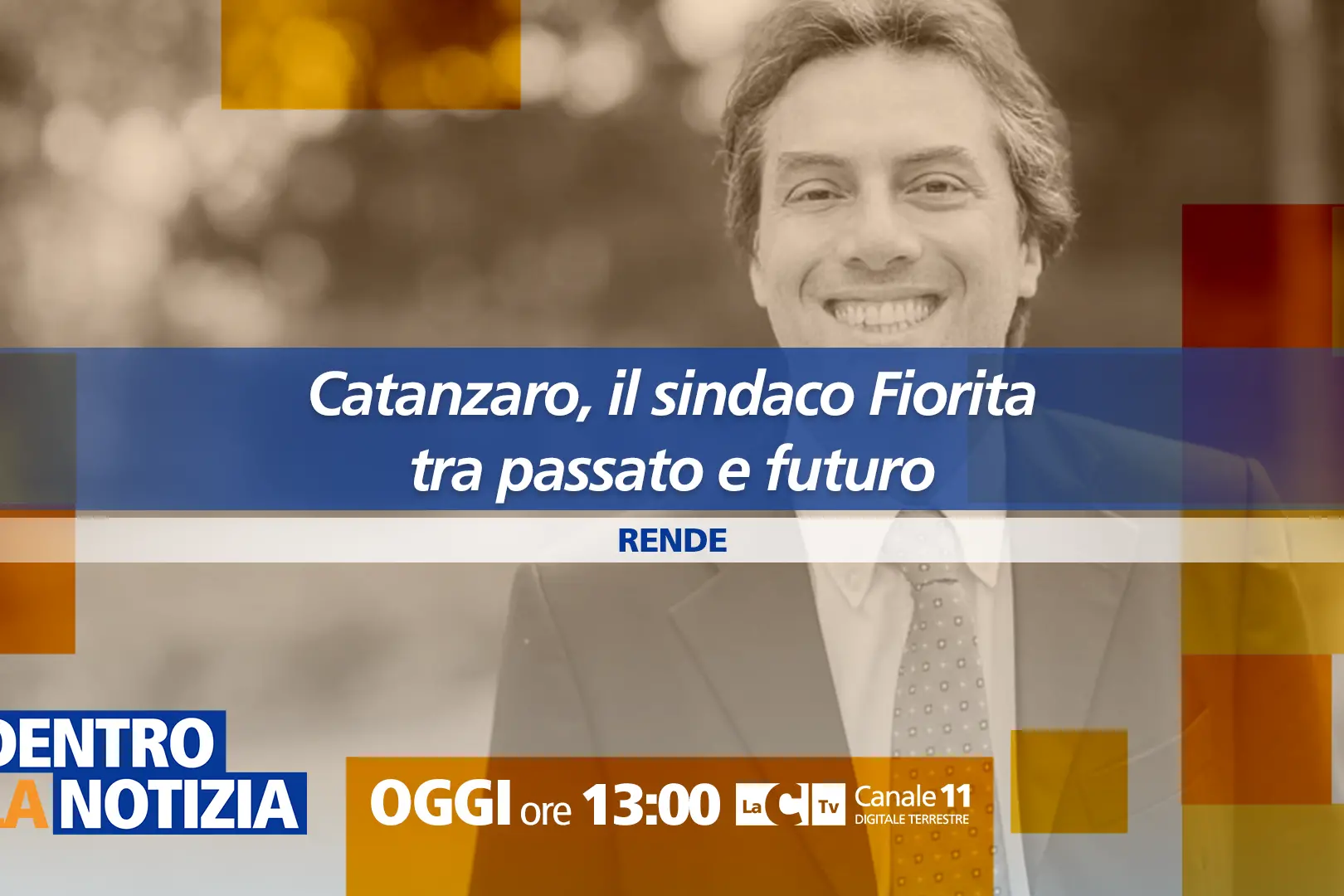 Catanzaro al bivio: a Dentro la Notizia Nicola Fiorita racconta passato, presente e futuro del\u00A0capoluogo\n