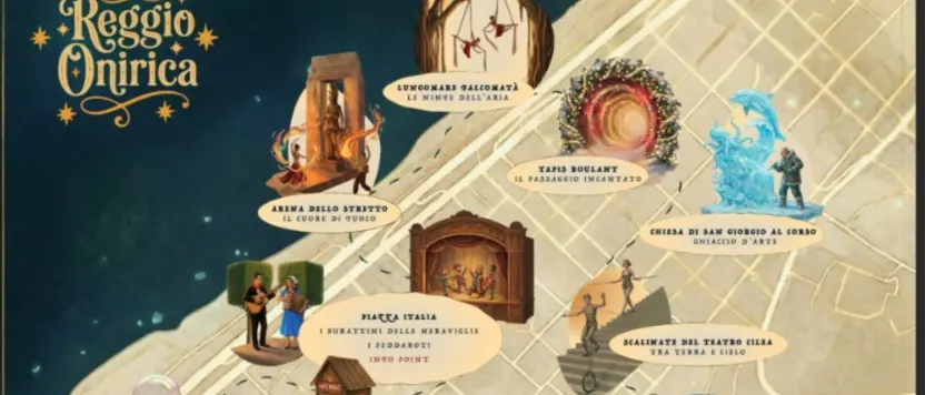 Reggio Onirica accende il centro storico: tre giorni di sogno, arte e spettacolo tra le piazze della città\n