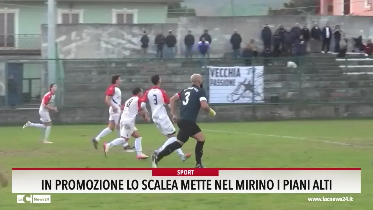 In promozione lo Scalea mette nel mirino i piani alti