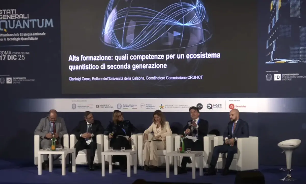 L'Università della Calabria nel Centro di ricerca nazionale Alessandro Volta