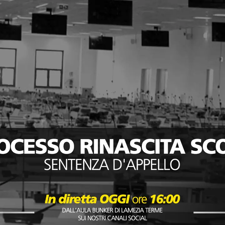 Rinascita Scott\u00A0atto secondo: è il giorno dei giudizio d’appello per oltre 200 imputati - NOMI\n