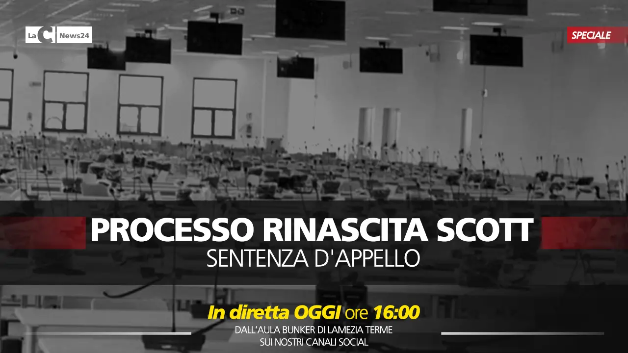 Rinascita Scott\u00A0atto secondo: è il giorno dei giudizio d’appello per oltre 200 imputati - NOMI\n